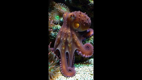 Octopus Can Change Color 🐙😮