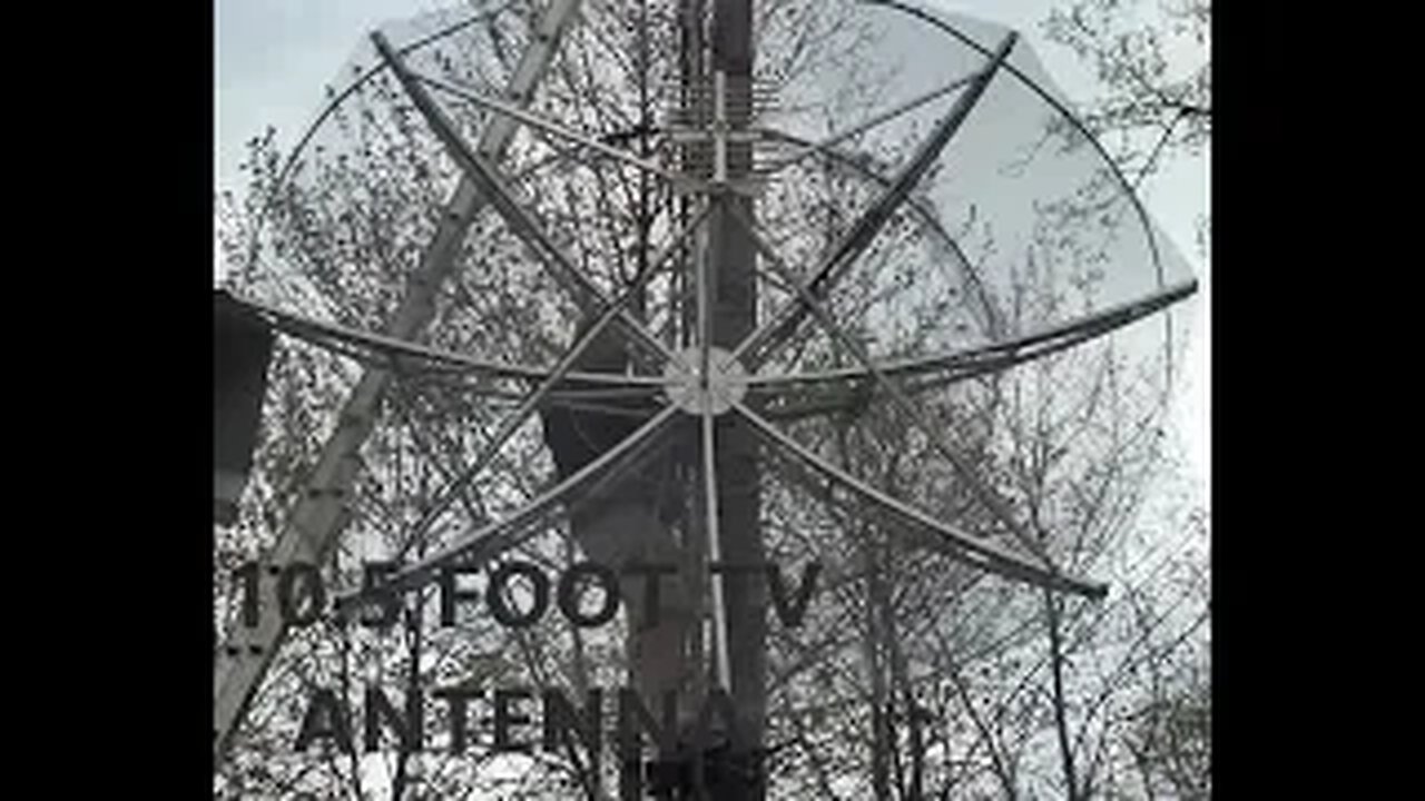 TV ANTENNA 10.5 FOOT PARABOLIC POWERFUL