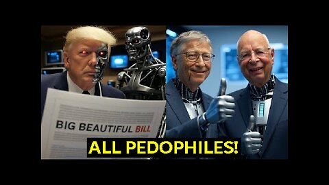 Call: Pedo Trump's 'Big Beautiful Bill' Is Really The Birth Of The NWO A.I. Governance!