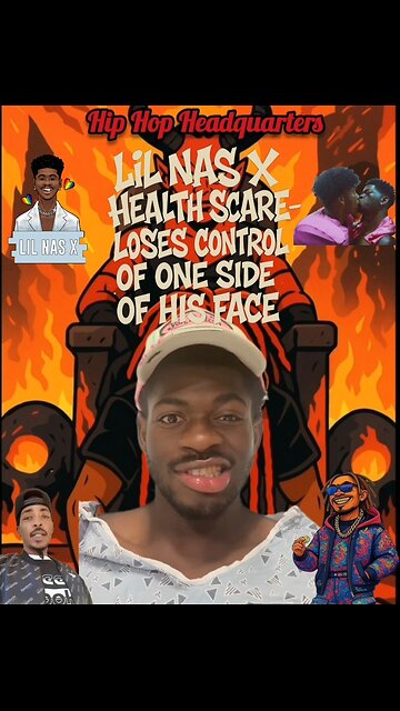 😳⚠️ Lil Nas X Suffers Health Scare! 🧠😰 Half His Face Went Numb?! 🙏💬