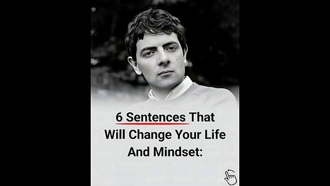 Change your mind and life