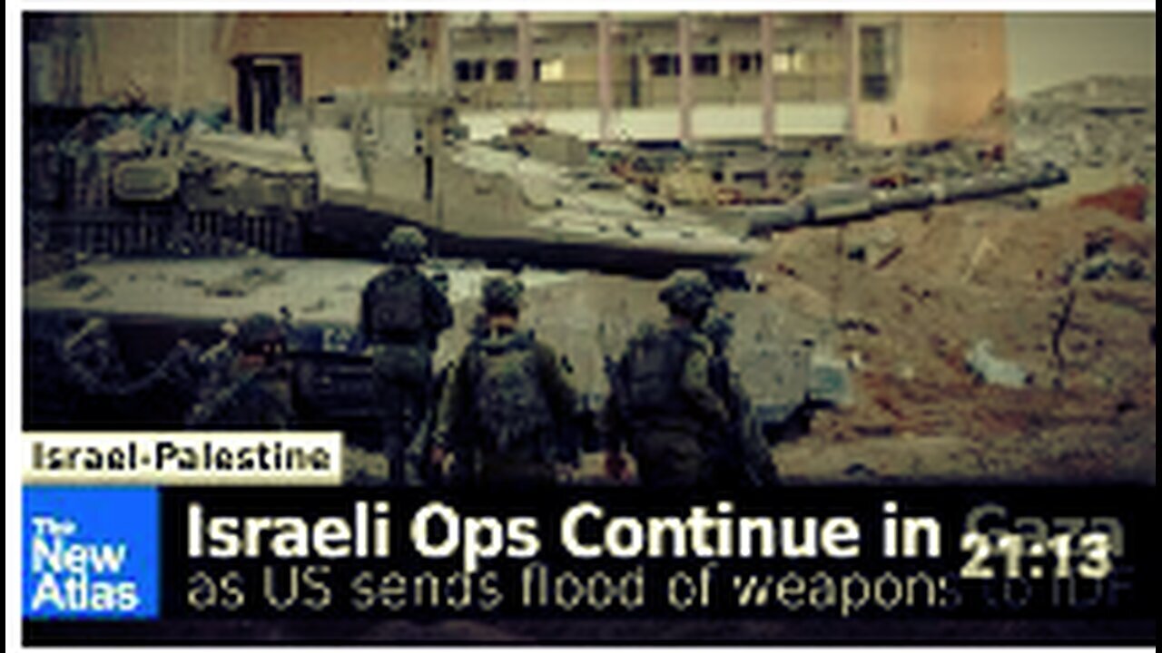 "Israel Advances Gaza Operations, Storms Hospital; US Persistently Arms IDF"