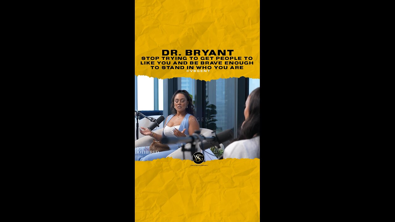 @_drbryant Stop trying to get people to like you and be brave enough to stand in who you are