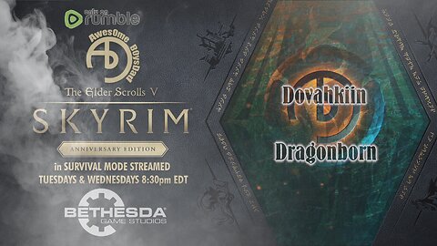 Skyrim Anniversary Edition Survival Mode (1440p) Every Tuesday and Wednesday