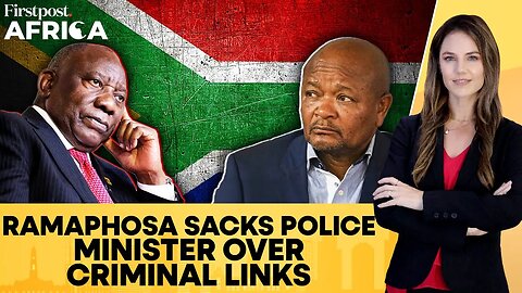 S. Africa: Ramaphosa Suspends Police Minister, Appoints Indian-Origin Man | Firstpost Africa | N18G