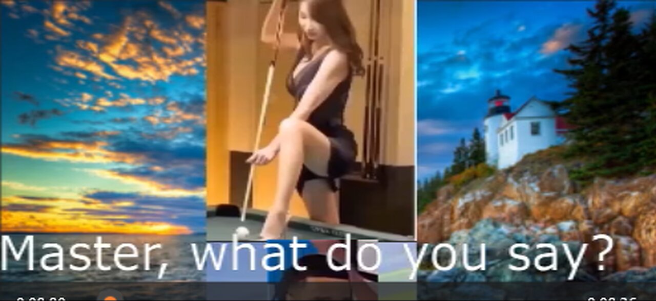 Master, what do you say?