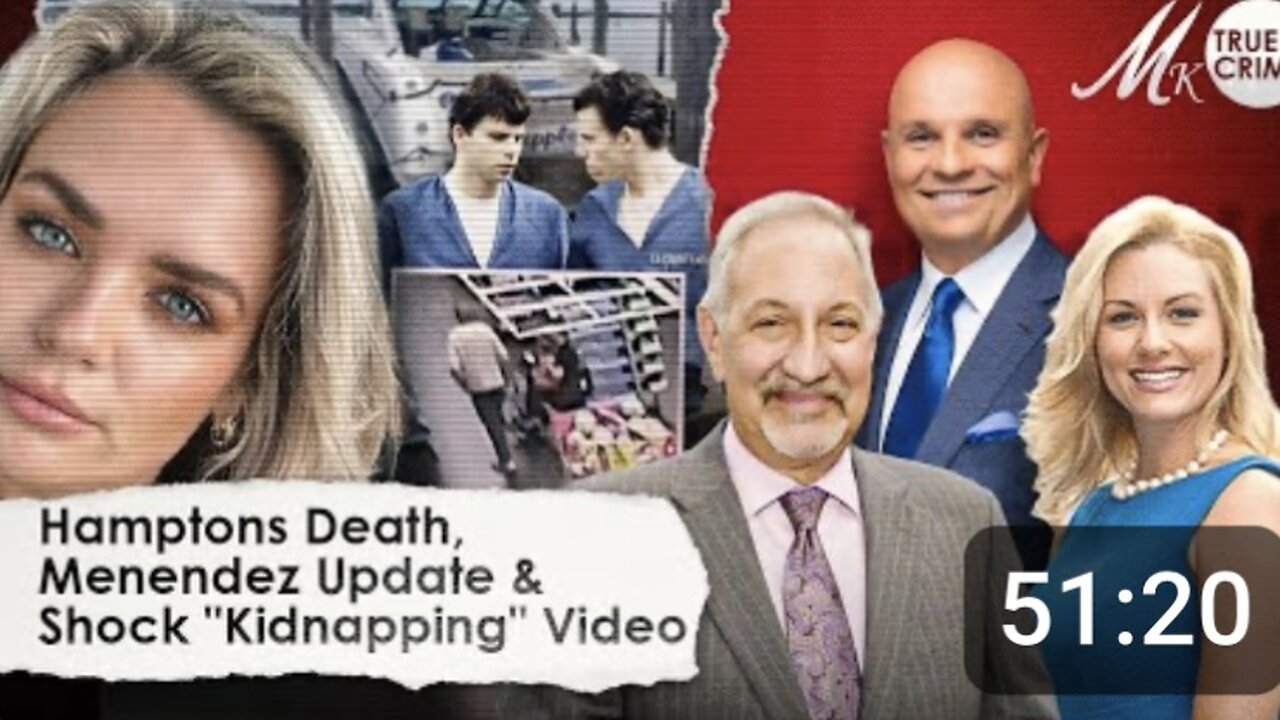 Hamptons Yacht Designer Cause of Death, Menendez Brothers and Diddy Want Out, Shock Kidnapping Video