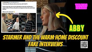 Starmer and Warm Home Discount fakery using paid actors
