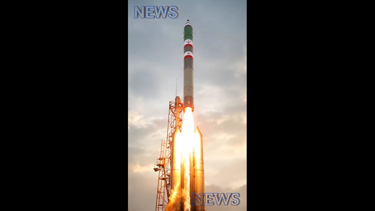 Iran has launched a large missile toward Israel.