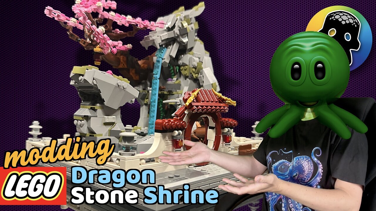 Modifying LEGO’s Ninjago Dragon Stone Shrine