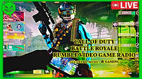 CALL OF DUTY BATTLE ROYALE | | Rumble Video Game Radio 🔥Retrosheep | Live Music Stream – Gameplay 🔥