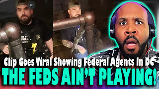 THE FEDS AIN'T PLAYING! Video Goes Viral Showing Interaction With Feds During Crackdown