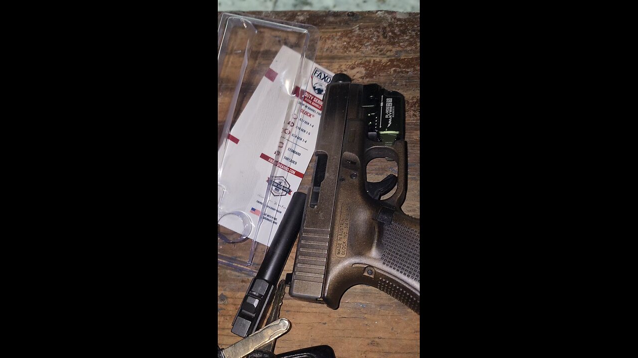 Faxon Duty Barrel in Glock 19 First Shots