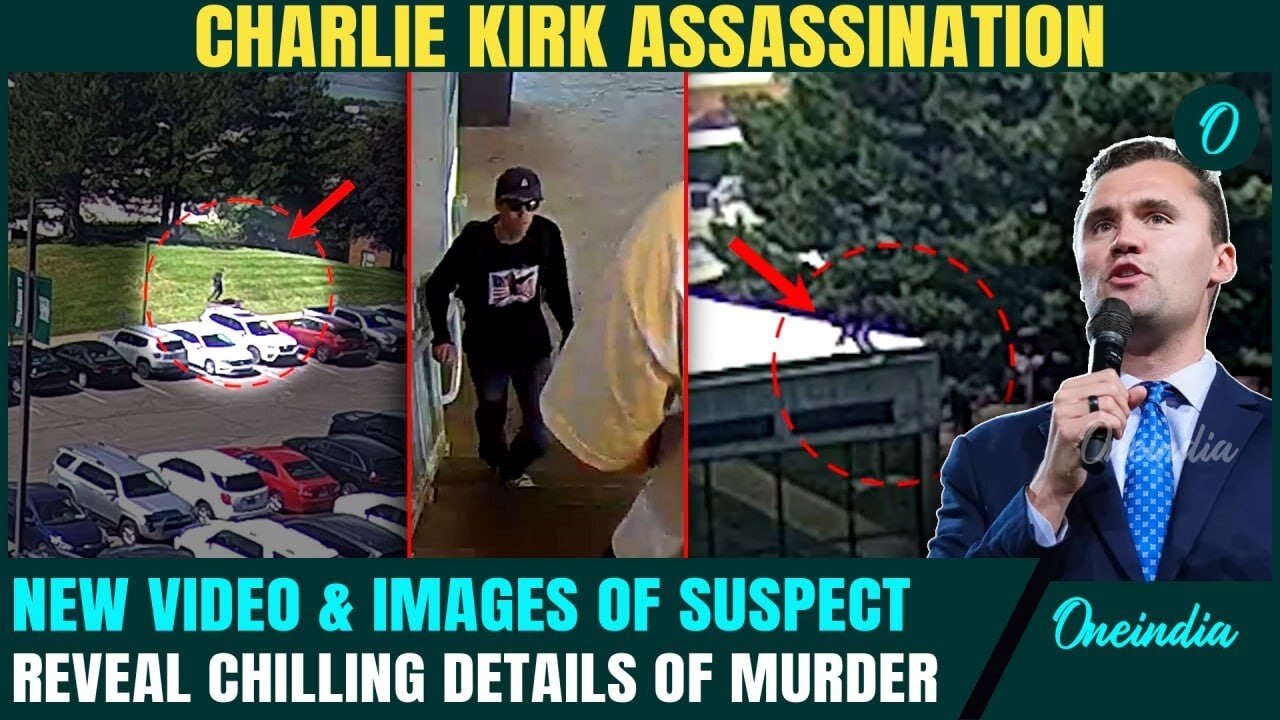 Kirk’s Suspected Assassin Flees Scene With Daring Escape in Chilling New FBI Video