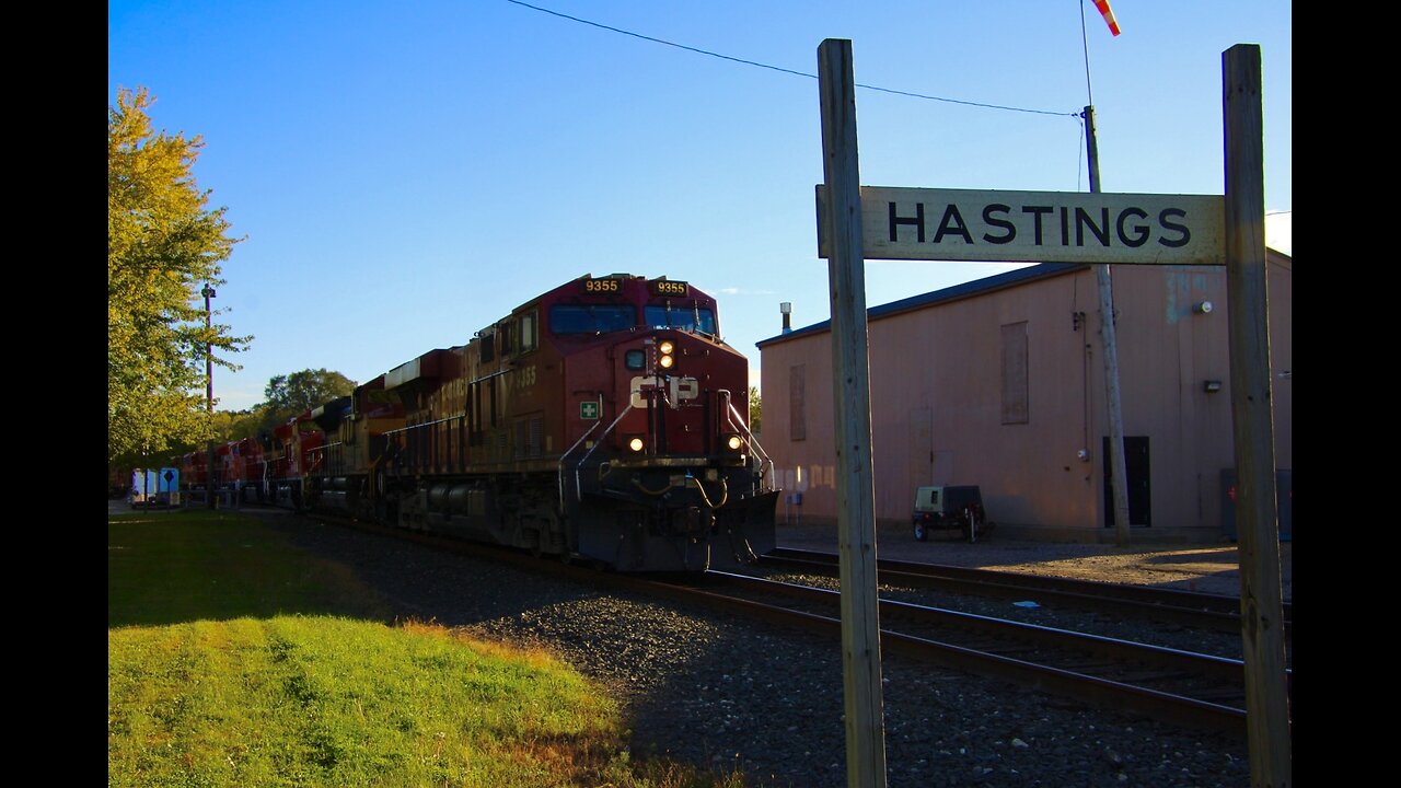 CPKC Merger Paint in the Mix of 11 Canadian Power - CP River Subdivision