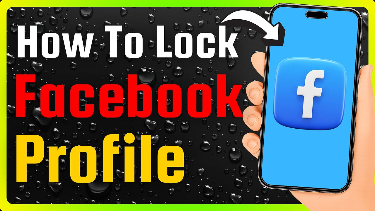 How to Lock Facebook Profile Officially? (EASY)