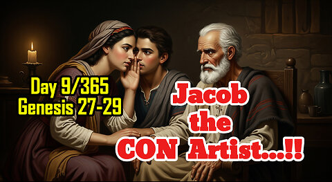 Day 9/365 - Jacob swindles Esau's Blessings | Gets Tricked by Laban