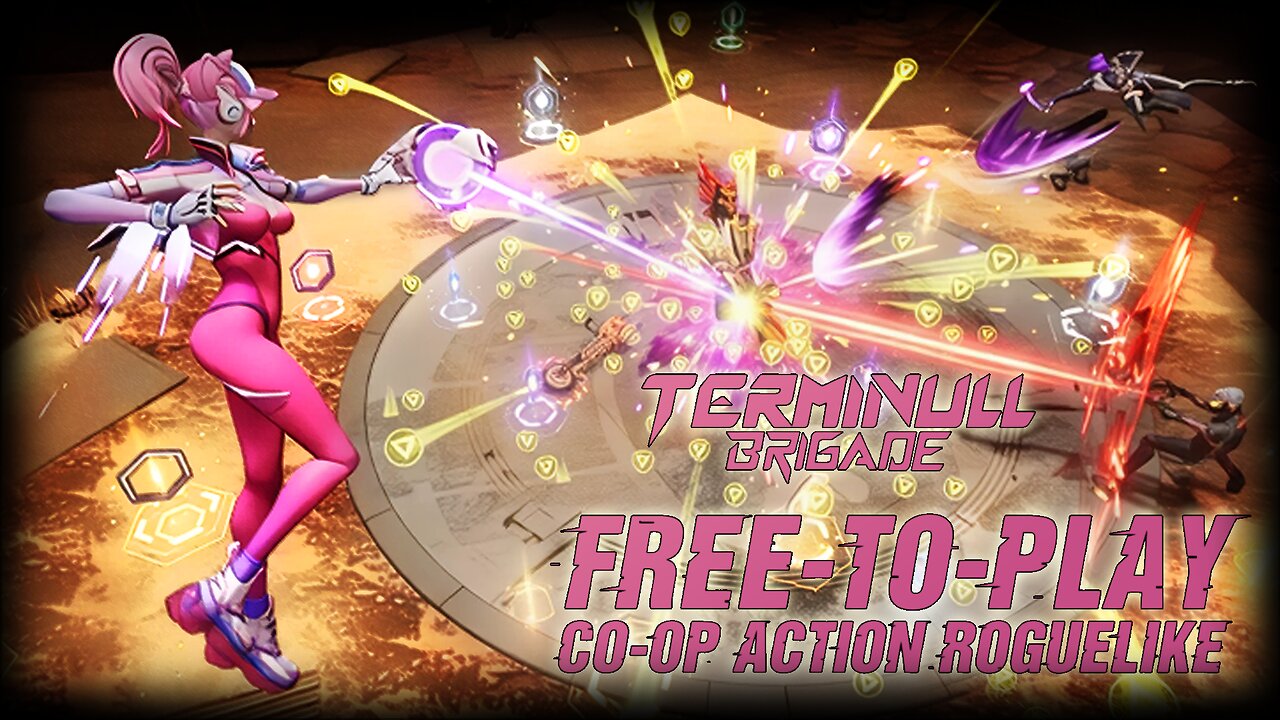 ✅GAMEPLAY ✅ TERMINULL BRIGADE ✅ SHOOTER ROCUELIKE CO-OP ✅ GRATIS STEAM