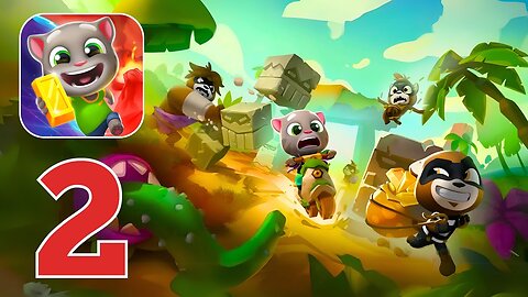 Talking Tom Time Rush - Gameplay Walkthrough | Part 2 (Android, iOS)