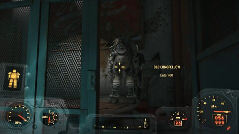 Never enter power armour from the front (Fallout 4)