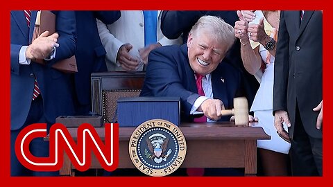 Trump signs megabill into law during July 4th ceremony