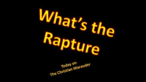 What’s the Rapture – Late night Study