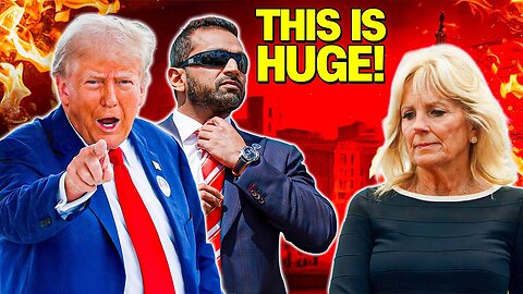 BOOM: Kash Patel EXPOSES Jill Biden’s Role in Cover-Up — “She’s DONE!”