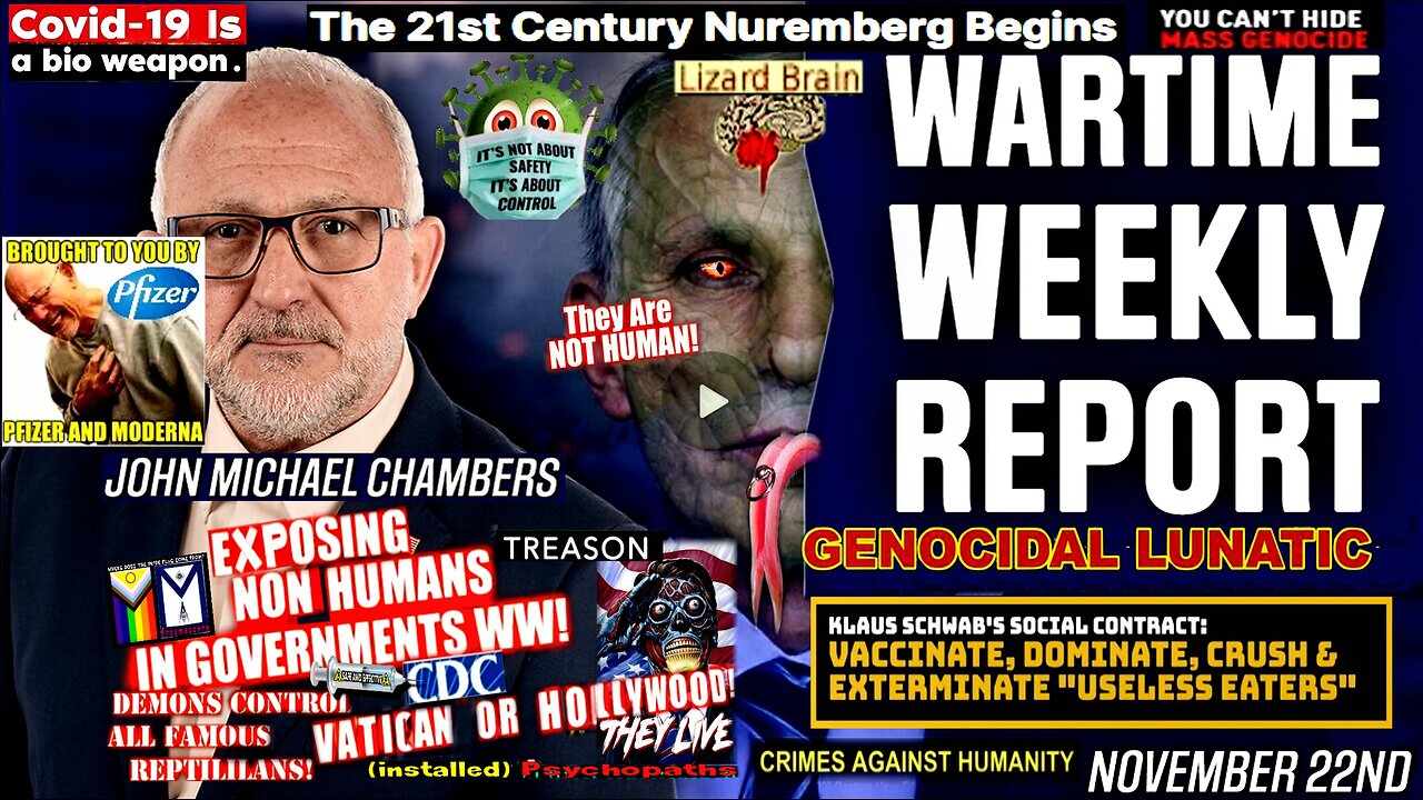 Fauci Under Federal Investigation: The 21st Century Nuremberg Begins (compilation version)
