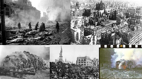 DESTRUCCIÓN de DRESDEN Alemania 1945