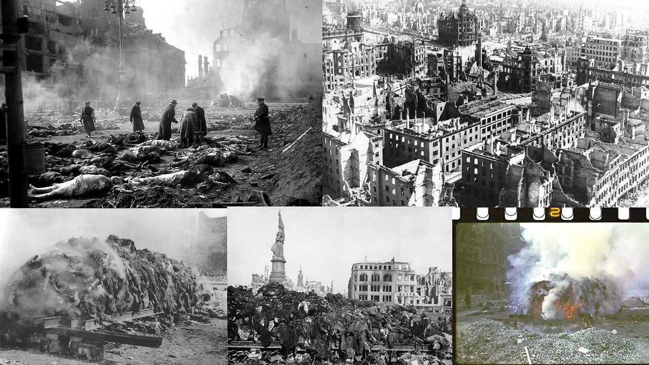 DESTRUCCIÓN de DRESDEN Alemania 1945