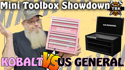 Which Mini Toolbox Should YOU Get? Harbor Freight VS Lowe's