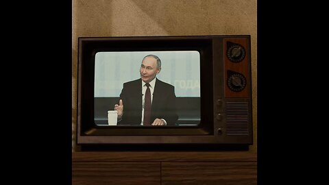 Putin hablando con 'Putin' y otros momentos curiosos de 'Línea directa' con la presidente ruso