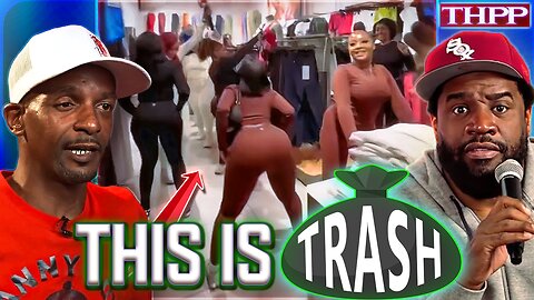 LuLu Lemon is INVADED by Twerking Big Backs!