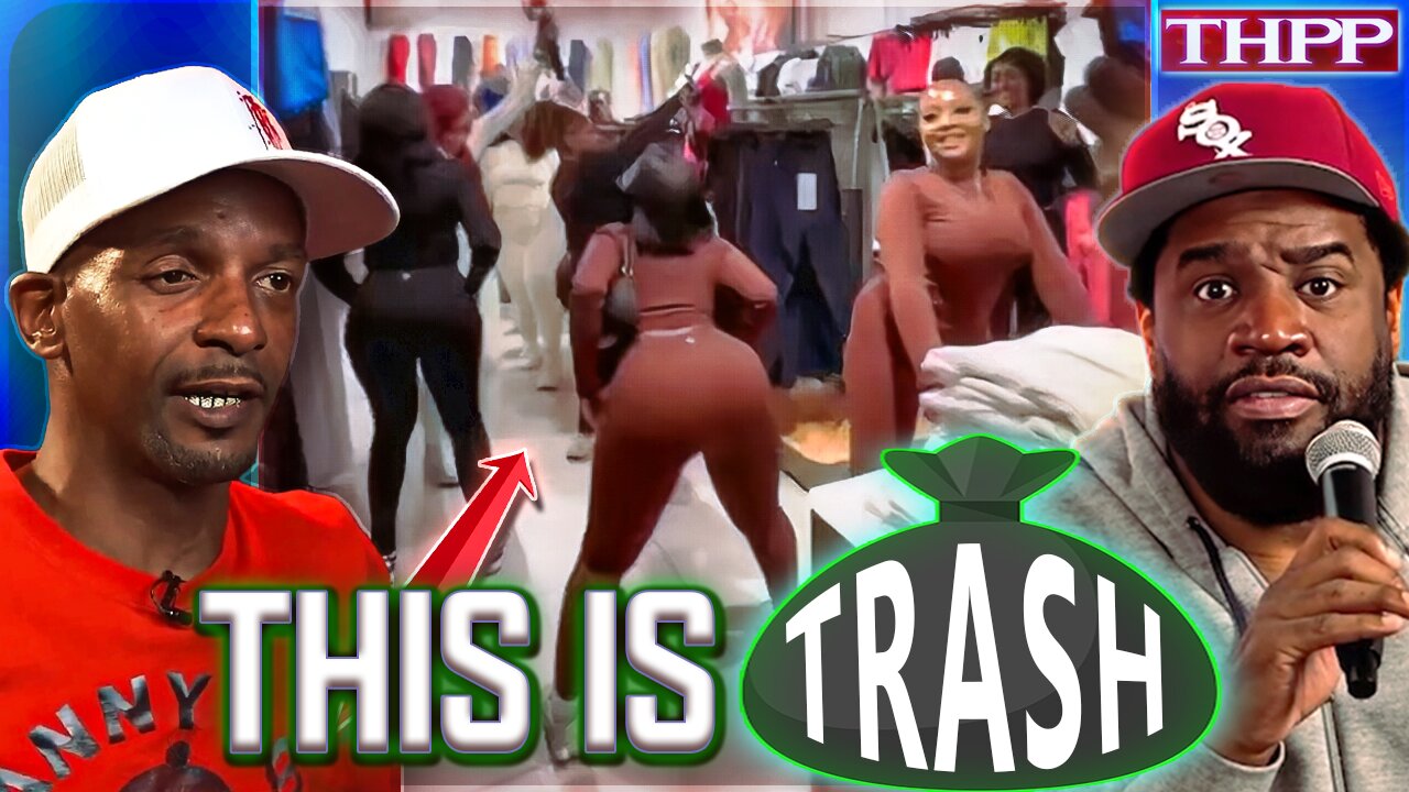 LuLu Lemon is INVADED by Twerking Big Backs!