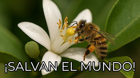 Las abejas: Guardianas del planeta 🤍🐝