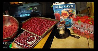 How To Procrastinate Making Preserves 🍒 Red Berries, Strawberries 🍓 Raspberries & Cherries