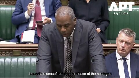 Israel Faces UK’s Wrath as David Lammy Condemns Gaza War Displacement Plan