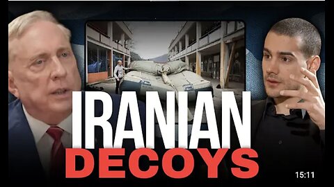 Col. Douglas Macgregor: "Iran's Decoys Are Very Effective"