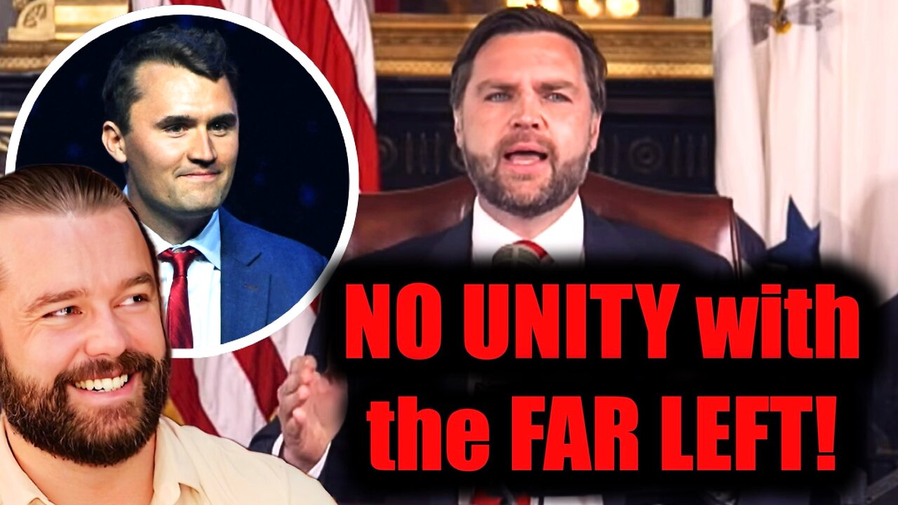 Charlie Kirk Show | JD Vance Goes SCORCHED EARTH on the FAR LEFT