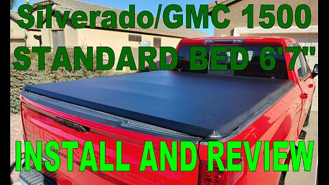 Quad fold tonneau for 19-25 Silverado/GMC 1500 with std 6'-7" bed (not short) by LEDKingdomUS review