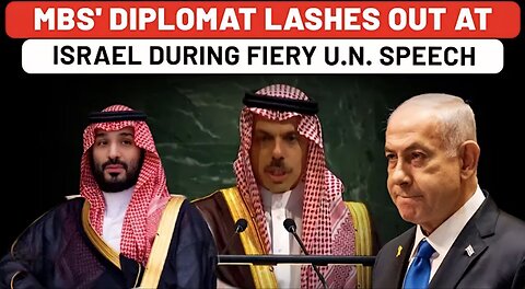At UN, Saudi Arabia Lauds Macron's Palestine Decision Then Slams Netanyahu's Mid-East 'Aggressions'