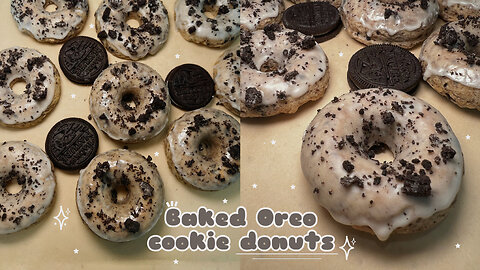 Dangerously easy Oreo donut recipe (no-fry)