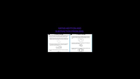 maths addition and subtraction problems