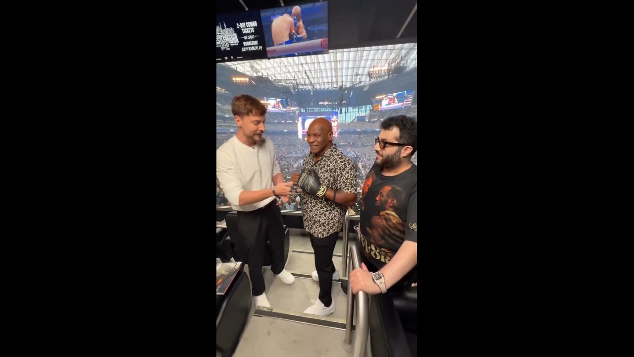 mr beast let mike tyson punch him 😭