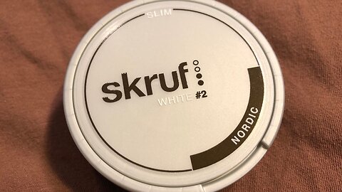 Skruf (No8) Nordic Snus Review