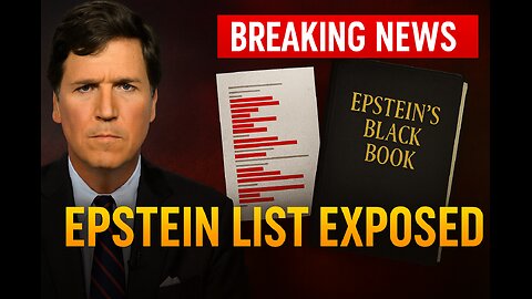 Tucker Carlson Unveils Epstein’s Black Book—Powerful Names EXPOSED! | The Dan Bongino Show