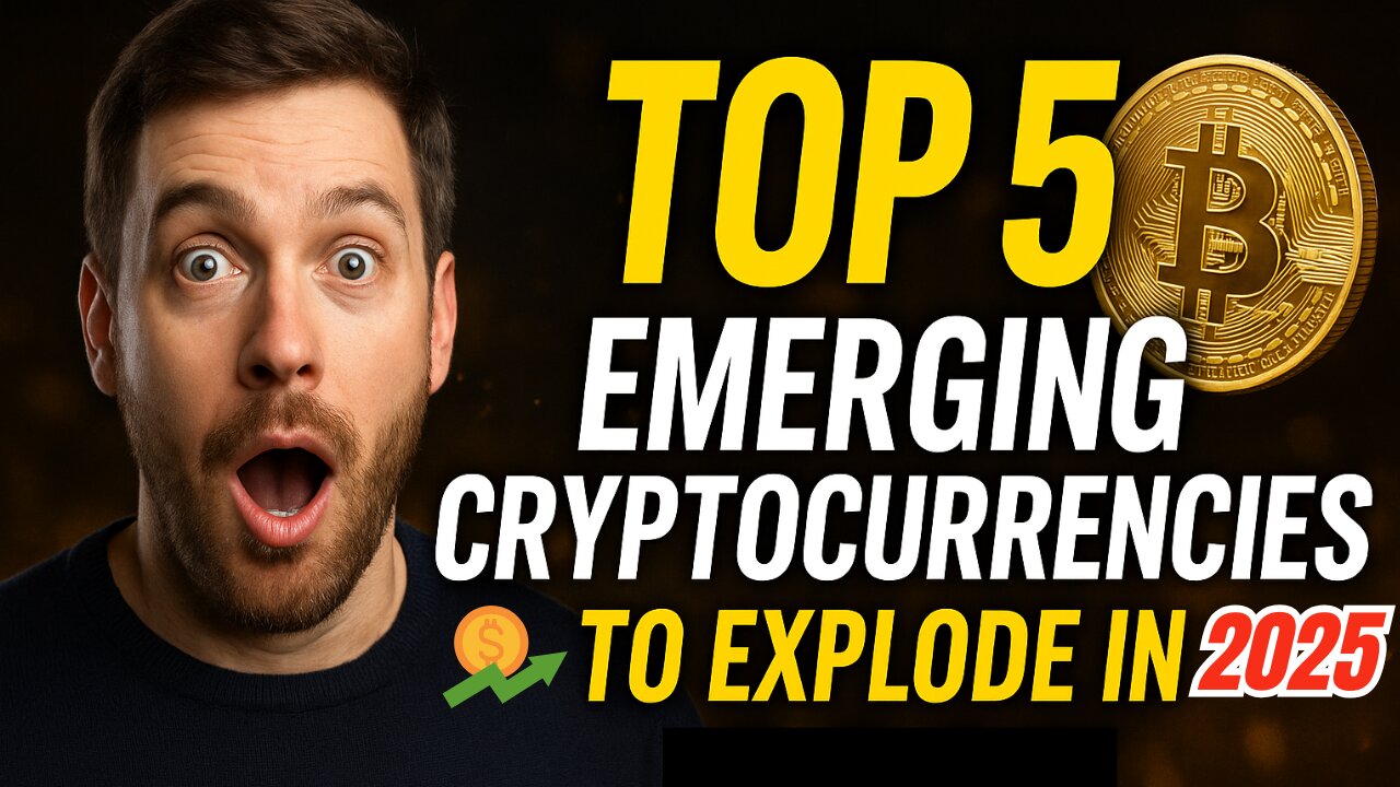 🚨 Top 5 Emerging Cryptocurrencies That Could EXPLODE in 2025! | Crypto Gems with 10x Potential