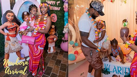Kash Doll Host 1st B-Day Party For Daughter Klarity! 🌴