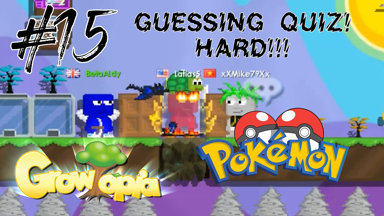 Growtopia #15: Guessing quiz! HARD!!!
