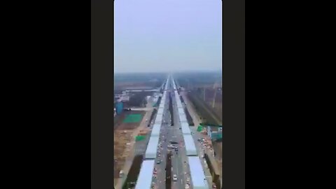 Henan China: Quarantine Camps Fill a Highway, Thousands more Camps Have Sprung Up All Over China